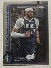 2025 Topps Chrome Daniel Gafford Dallas Mavericks #78