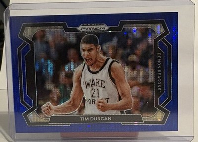 Panini 2024-25 Prizm Draft Picks Tim Duncan Wake Forest Variation #63 /99