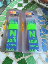 Vintage Watch Swatch Pop Color Band NOS