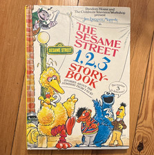 Sesame Street The Sesame Street 1,2,3 Storybook Random House HC Illus Ages 4-8