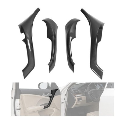 ALMULOO 4pcs Door Armrest Cover Compatible with 2009-2014 Acura TSX, ABS Plas...