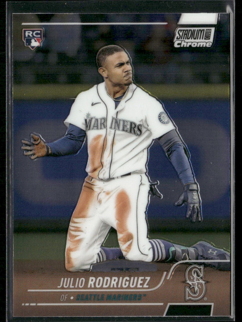 2022 Stadium Club Chrome RC #148 Julio Rodriguez - Mariners