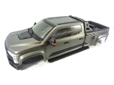 Arrma Big Rock Crew Cab 6s BLX Gun Metal Factory Painted Body Shell w/ Cage