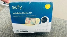 eufy Baby Monitor E21 4K Hybrid Smart Camera 5" Display Audio Video System