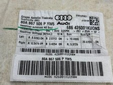 AUDI Q5 8R Dachverkleidung 80A867506P 3.00 Petrol 2017 33206942