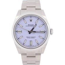 Rolex Oyster Perpetual 41mm Lilac Dial Watch Ref# 134300