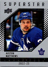 2022-23 Upper Deck Series 1 Honor Roll Auston Matthews #HR-5 Toronto Maple Leafs