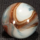 Sammy's Mountain LUTZ LINED Oxblood Opal Swirl Marble 9/16 Mint Hawkeyespicks sg — photo 3
