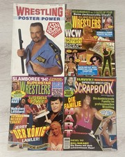Wrestling Magazine WCW WWF - 4 Magazine - Poster