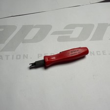 *NEU* Snap-on Pocket REIFENVENTIL Schraubendreher SDDMT1AR umkehrbare Spitze *ROT* T10