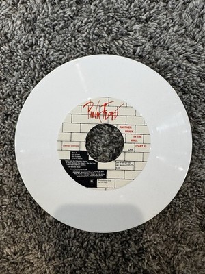 Pink Floyd Another Brick In The Wall Part II Live Promo White Vinyl 7  CS7 51388