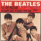 BEATLES, THE (I'll Cry Instead)  Capitol 5234 = N. MINT VINTAGE record; & VG PS