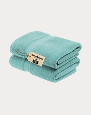 Luxury Turkish Bath Towel Set 2-Piece   27  x52    100 Cotton   New with Tags