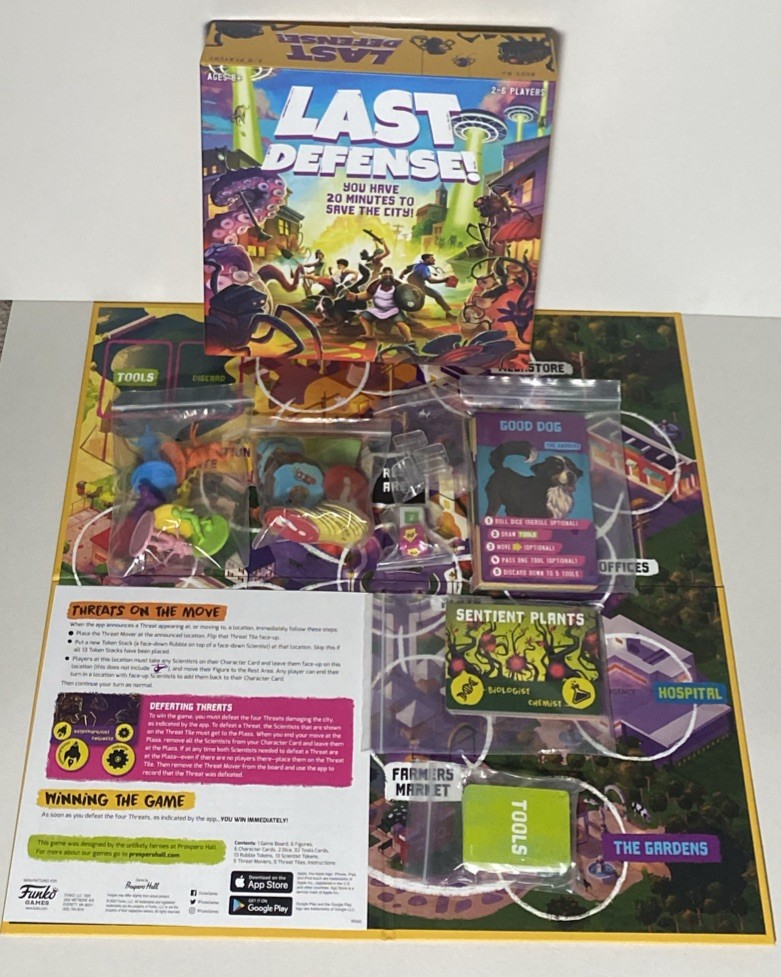 Last Defence! Board Game - Funko Games - Family Fun