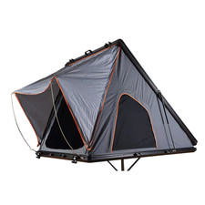 Universal Roof Tent Grey + Roof Rack Bars To Fit Pickup SUV 4X4 Waterproof Top