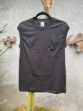 Deadstock Vintage Fruit of the Loom Made In USA Pocket Shirt Tank Size M