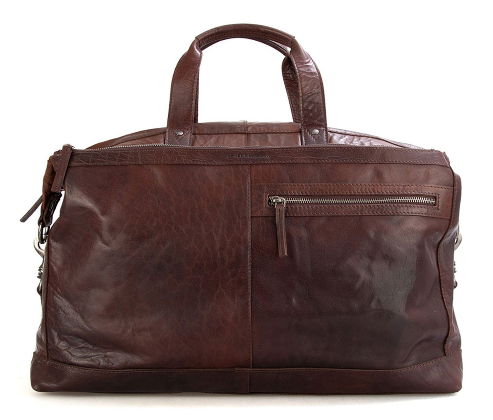 SPIKES & SPARROW travel bag Bronco Weekender Dark Brown