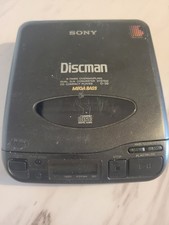Vintage Sony D33 Discman Portable CD Player - FAULTY SPARES REPAIR UNTESTED