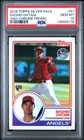 SHOHEI OHTANI 2018 TOPPS SILVER PACK 1983 CHROME PROMO RC #51 PSA 10 GEM MINT!