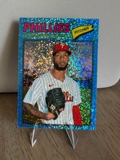 2026 Topps Heritage Cristopher Sanchez 110 BLUE SPARKLE CHROME SP Phillies HOBBY