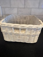 Pottery Barn Kids Sabrina Basket Medium, White