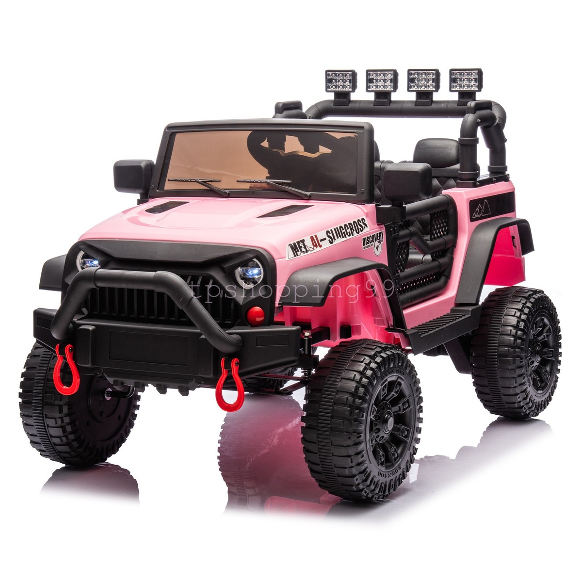 24V Seater Power Wheels with Remote Control Ride On Car Toys for