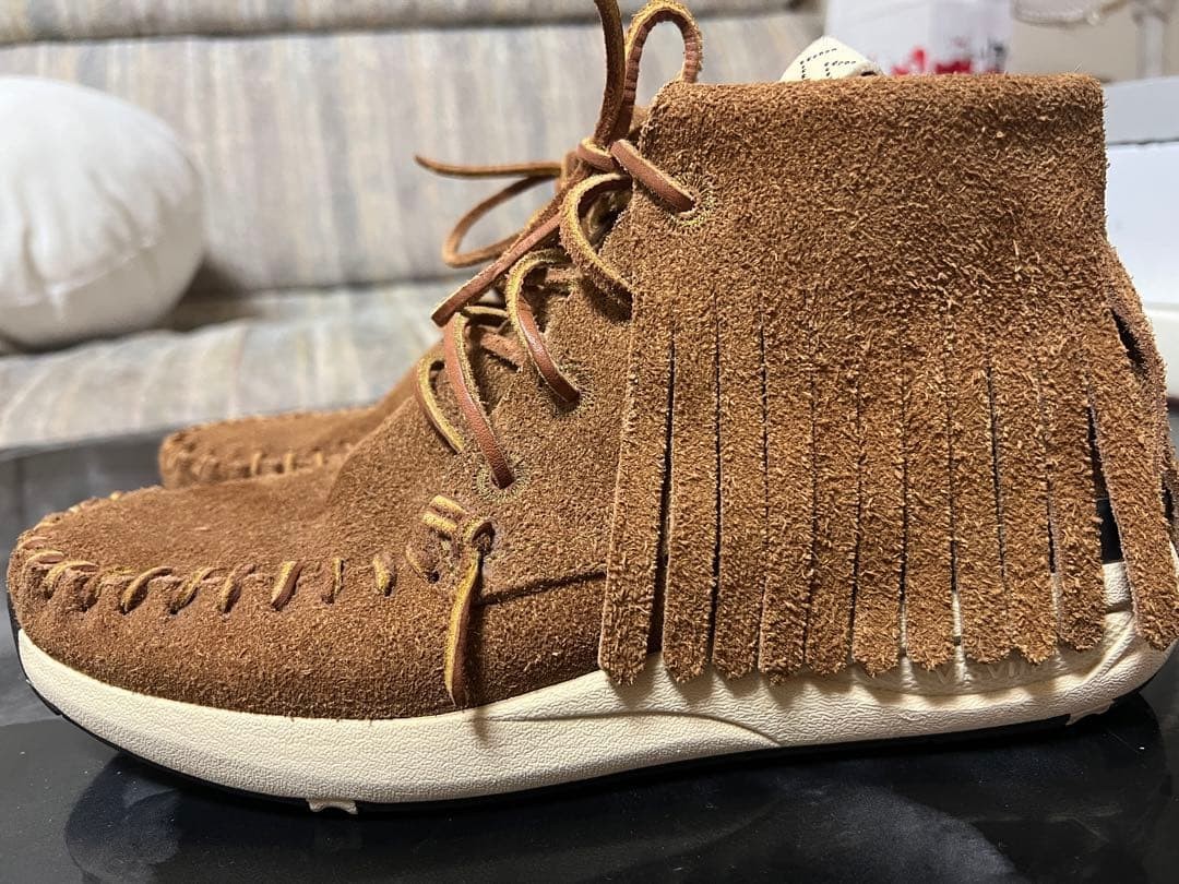 VISVIM YUCCA MOC SHAMAN VEG SUEDE US8 【公式通販】