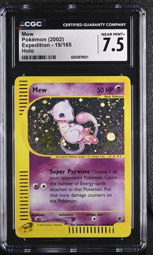 Mew graded CGC 7.5 for sale on eBay