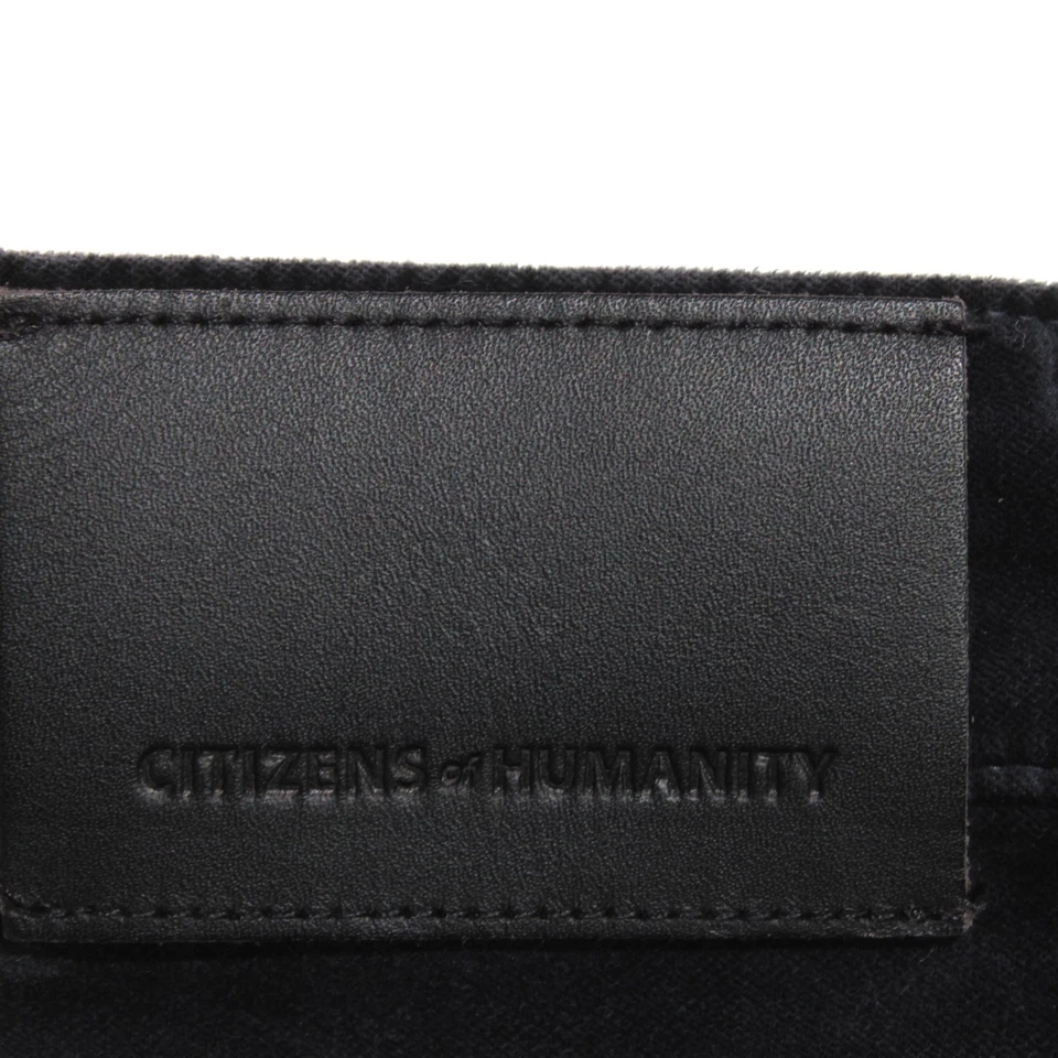 Citizens of Humanity NWT 5 Pocket Jean Cut Pants Size 34 In Solid Blue Cotton - Image 4 of 4