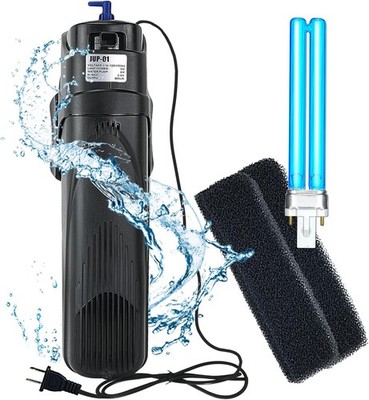 Coospider U-V Aquarium Filter JUP-01 150-300 Liter 80
