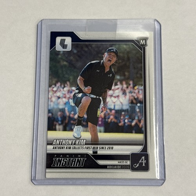 #ad ANTHONY KIM 2026 Panini Instant LIV Golf #3 FIRST WIN SINCE 2010 $12.00