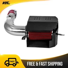 Cold Air Intake Kit + Red Filter 3.5" w/ Heat Shield For 2013-2016 Scion FR-S