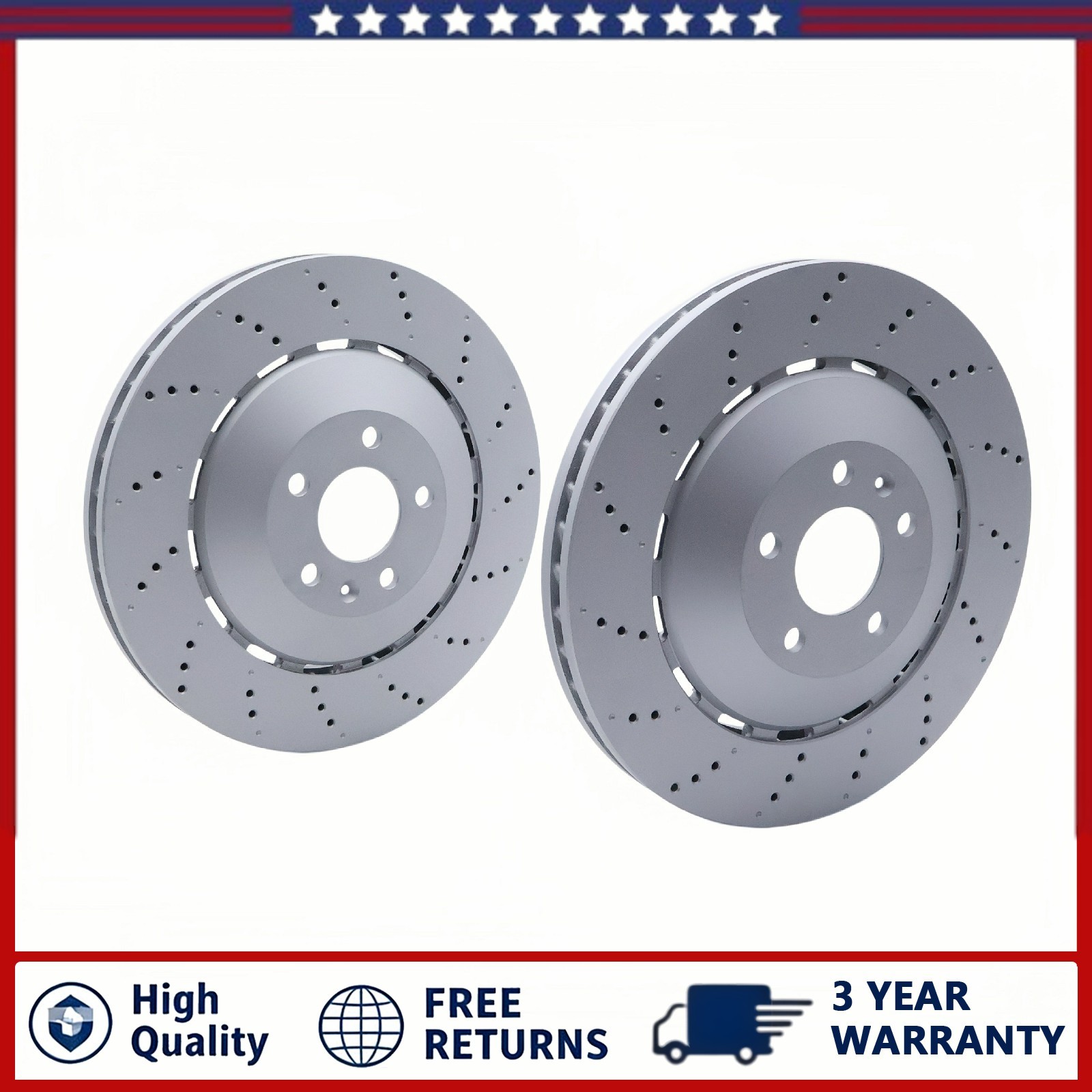 Lamborghini Huracan Spyder 2016-2019 Front Brake discs 2 pcs