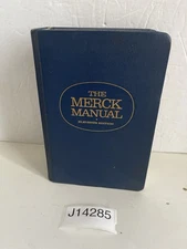 1966 MERCK MANUAL of Diagnosis & Therapy Eleventh Edition Hardcover Vintage