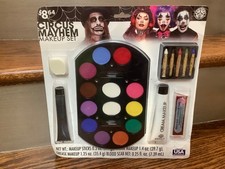 Circus Mayhem Halloween Make-Up Set Rubies New Sealed