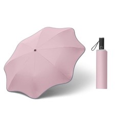 Meichoon UV Protection Round-Corner Anti-Poking Sunny and One size, Pink