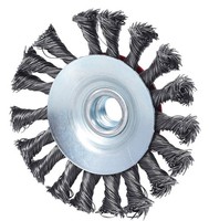 Ks Tools Kegelform-StahldrahtrundbüRste 0,5Mm, Ø 100Mm