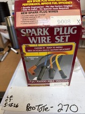 Unbranded Spark Plug Wire Set 9008, Universal Fit For  Engines, Vintage Nos