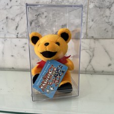 Grateful Dead Beanie Bears JACK STRAW Plush, Steven Smith Liquid Blue, Case Incl