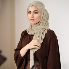 Muslim Women Hijab Amira Scarf Turban Head Cover Shawls Islamic Headscarf Arab