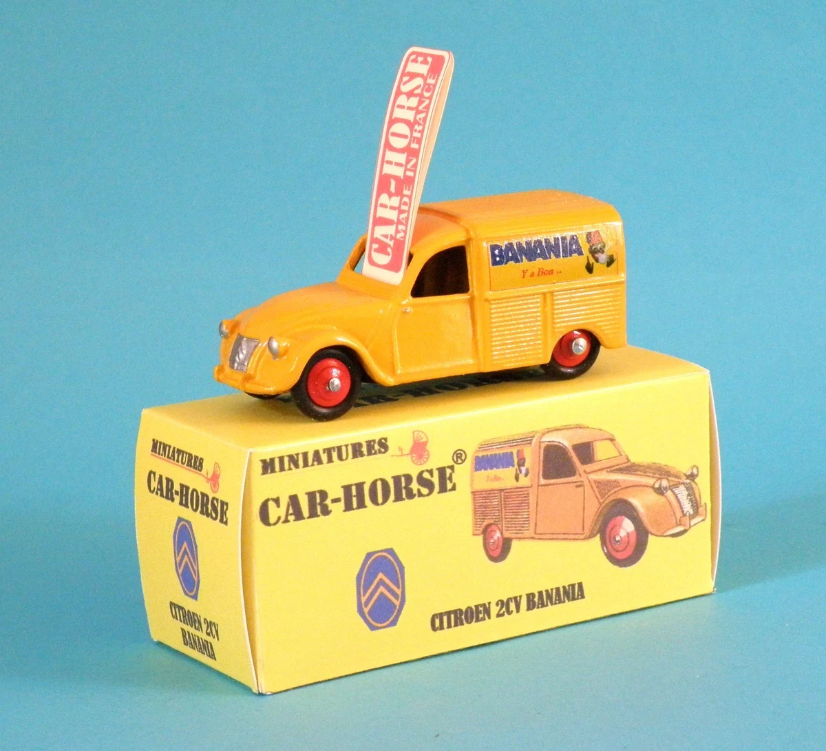 JRD Citroën 2CV Fourgonnette – Miniature Ancienne – Époque Dinky / CIJ