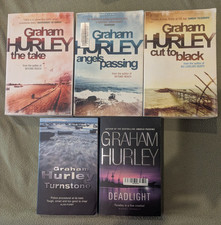 Lot of 5 Joe Faraday Mystery Trade Paperbacks by Graham Hurley
