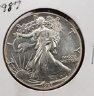 1987 American Silver Eagle 1 oz .999 Fine Silver Uncirculated