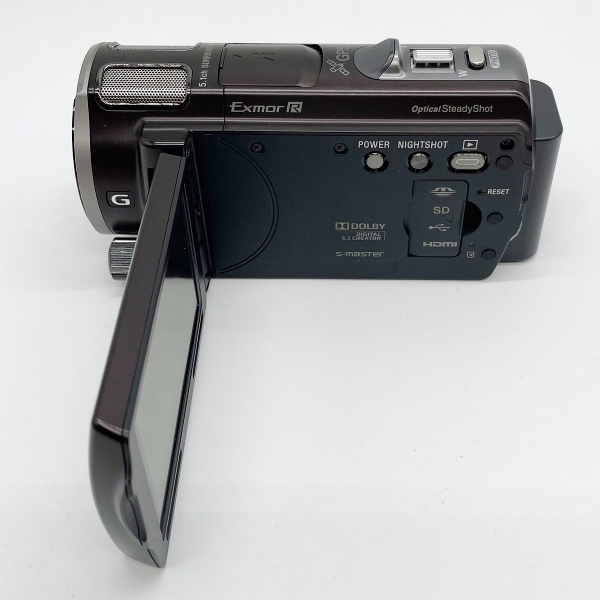 Sony Handycam HDR-CX560V Brown Camcorder Video Camera Full HD 10x