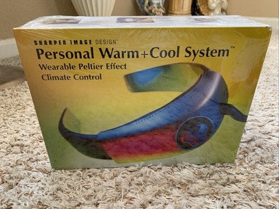 SHARPER IMAGE Personal Warm Cool System Wearable Peltier Effect Climate Control