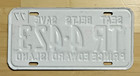 1977 PRINCE EDWARD ISLAND Lic Plate #TR-4-423 — photo 2