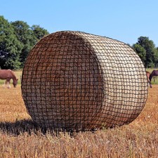 Dayimado Large Round Bale Hay Net, 6x6 Ft Sturdy Hay Net Slow Feed for Horses...