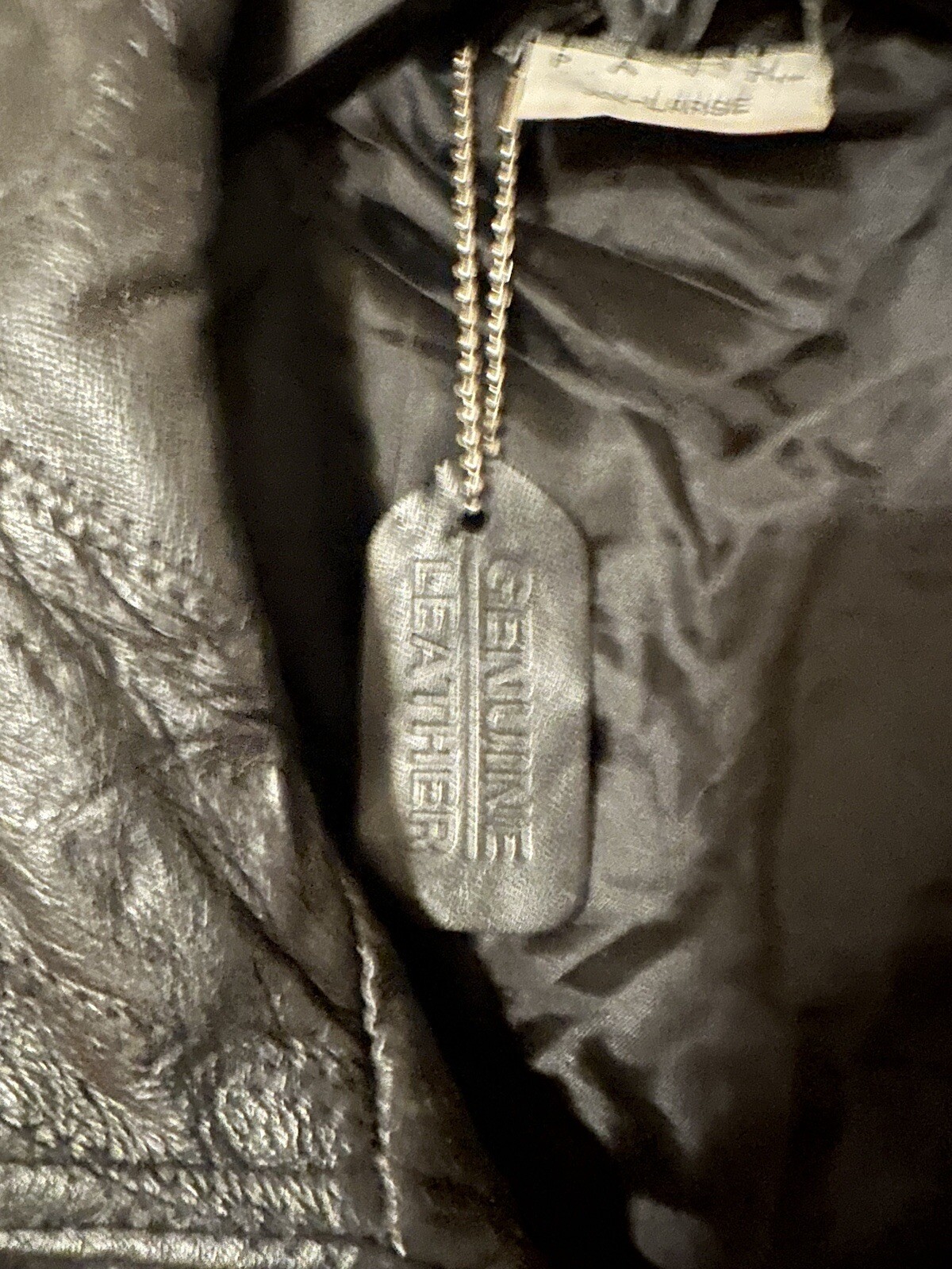 FLIGHT PATH Patchwork Leather Flight Bomber JACKE… - image 3