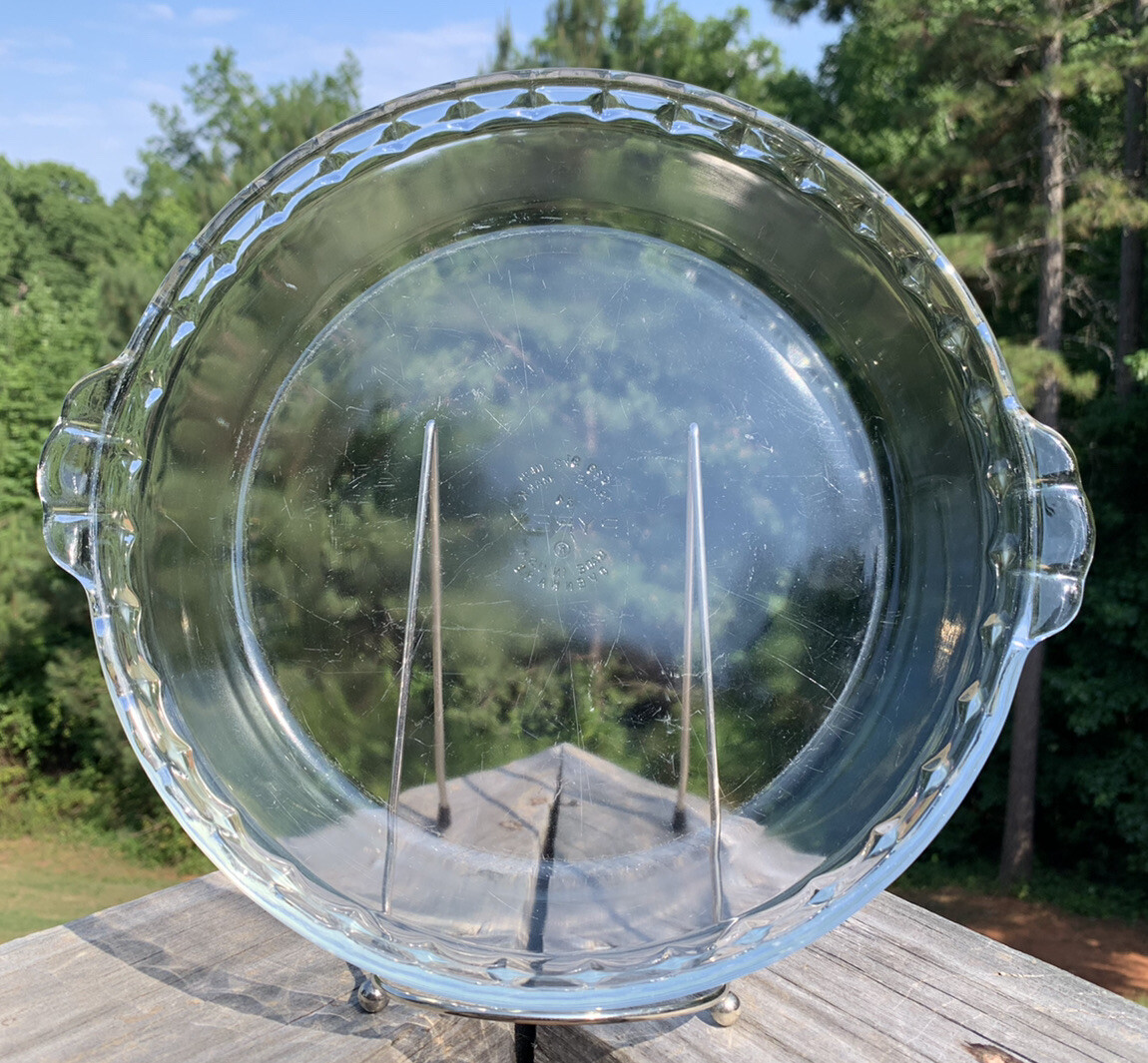 Pyrex Glass Deep Dish Pyrex Vintage Pyrex #229 Clear Glass Deep