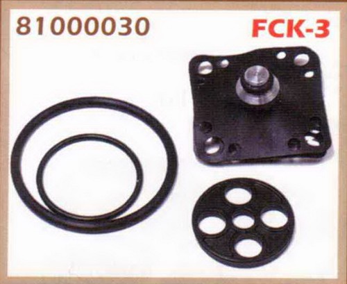 Kit De Réparation Robinet D'Essence Pour Kawasaki Z500 B (KZ500B) - Référence FCK-3 / 81000030